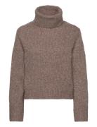 Wool-Cashmere Turtleneck Sweater Brown Polo Ralph Lauren