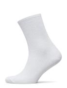 Th Women Glitter Sock 1P White Tommy Hilfiger