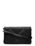 Re-Lock Quilt Shoulder Bag Black Calvin Klein