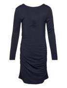 Viscose Dress Navy Rosemunde Kids