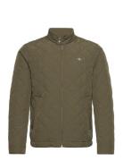 Quilted Windcheater Khaki GANT