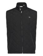 Quilted Windcheater Vest Black GANT