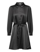 Mschjeanita Shirt Dress Black MSCH Copenhagen