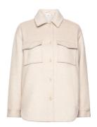 Mschblenda Overshirt Cream MSCH Copenhagen