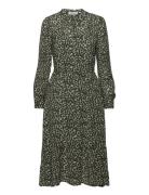 Mscheldana Rikkelie Dress Aop Green MSCH Copenhagen