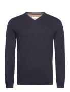 Basic V-Neck Knit Navy Tom Tailor