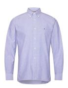 Oxford Dobby Rf Shirt Blue Tommy Hilfiger