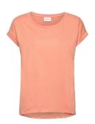 Vidreamers New Pure T-Shirt-Noos Orange Vila