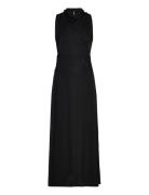 Ankle Length Dress Black IVY OAK