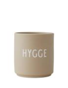 Favourite Cups - Danish Words Beige Design Letters