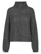 Florie Zip Jacket Grey Once Untold