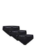 3-Pack Womens Bikini Brief Black NORVIG