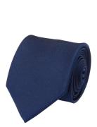 Solid Silk Tie Navy Portia 1924