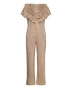 Lana Jumpsuit Gold Ida Sjöstedt