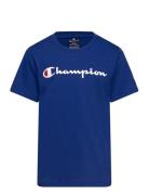 Crewneck T-Shirt Blue Champion