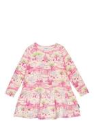 Cloud Castle Dress Pink Martinex