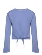 Kognew Amalia Ls Knot O-Neck Knt Blue Kids Only