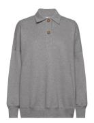 Over D Rugger Sweat Grey GANT