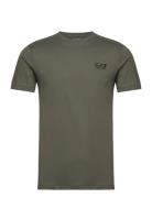 T-Shirts Khaki EA7