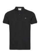 Slim Shield Ss Pique Polo Black GANT