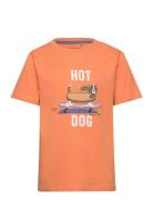 T-Shirt Ss Orange Minymo