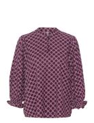 Cuchaina Blouse Burgundy Culture