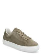 Slhdavid Chunky Clean Suede Trainer B Khaki Selected Homme