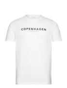 Copenhagen Print Tee S/S White Lindbergh