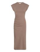 Slmarisha Dress Beige Soaked In Luxury