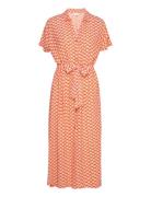 Blancasz Ss Dress Orange Saint Tropez