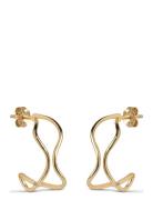 Erin Hoops Gold Enamel Copenhagen