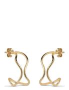 Erin Hoops Gold Enamel Copenhagen