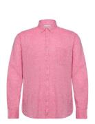 Cotton/Linen Shirt L/S Pink Lindbergh