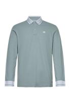 Polo With Detailed Collar Grey Tom Tailor