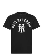 T-Shirt Regular Black Replay