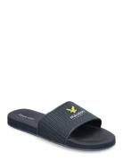 Logo Easy Slide Black Lyle & Scott