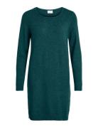 Viril L/S Knit Dress Green Vila