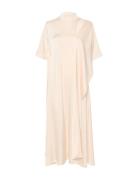 Harpergz Knot Long Dress White Gestuz