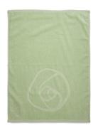 Towel 45X65Cm Green Rosemunde