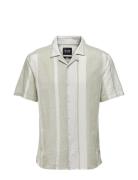 Onscaiden Ss Stripe Linen Resort Noos Beige ONLY & SONS