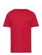 Plain T-Shirt Red Lyle & Scott