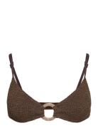 Ring Lissio Crop Cocoa Lurex Brown Bond-Eye