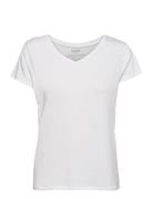 Women's Modal V-Neck T-Shirt 1-Pack White Danish Endurance