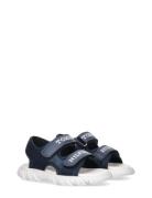 Logo Velcro Sandal Blue Tommy Hilfiger