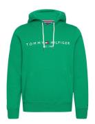 Tommy Logo Hoody Green Tommy Hilfiger