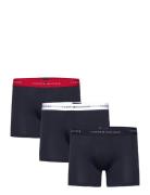 3P Boxer Brief Wb Navy Tommy Hilfiger