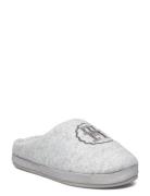 Th Emblem Felt Slipper Grey Tommy Hilfiger