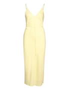 Recycled Cdc Midi Slip Dress Yellow Calvin Klein