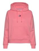 Tjw Bxy Badge Hoodie Pink Tommy Jeans