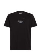 Optic Line Logo T-Shirt Black Calvin Klein